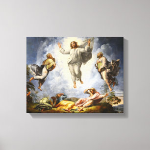 Transfiguratie van Christus - Raphaello Sanzio 152 Canvas Afdruk