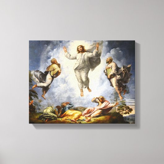 Transfiguratie van Christus - Raphaello Sanzio 152 Canvas Afdruk (Voorkant)