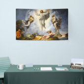 Transfiguratie van Christus - Raphaello Sanzio 152 Spandoek (Beurs)