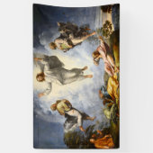 Transfiguratie van Christus - Raphaello Sanzio 152 Spandoek (Verticaal)