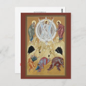 Transfiguratie van de Lord Prayer Card Briefkaart (Voorkant / Achterkant)