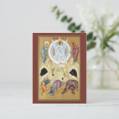 Transfiguratie van de Lord Prayer Card Briefkaart (Staand voorkant)