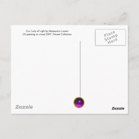 TRANSFIGURATIE VAN JESUS BRIEFKAART (Achterkant)