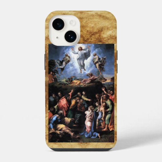 TRANSFIGURATIE VAN JESUS monogram iPhone Hoesje (Achterkant)