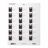 TRANSFIGURATIE VAN JESUS, wit Etiket (Full Sheet)
