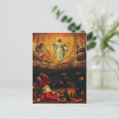 Transfiguratie van Jezus Christus Briefkaart (Staand voorkant)