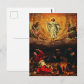 Transfiguratie van Jezus Christus Briefkaart (Voorkant / Achterkant)