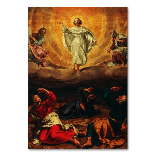 Transfiguratie van Jezus Christus Kaart (Voorkant)