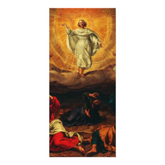 Transfiguratie van Jezus Christus Reclamekaart (Voorkant)