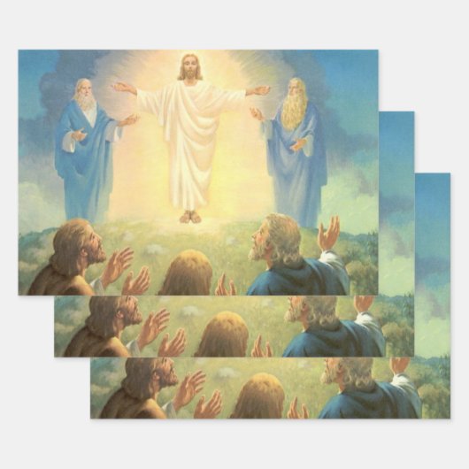 Transfiguratie van Jezus Christus, religie Inpakpapier Vel (Set)