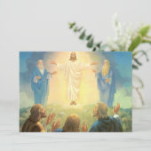 Transfiguratie van Jezus Christus,  religie Kaart (Staand voorkant)