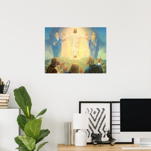 Transfiguratie van Jezus Christus,  religie Poster (Thuiskantoor)