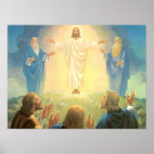 Transfiguratie van Jezus Christus,  religie Poster (Voorkant)