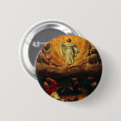 Transfiguratie van Jezus Christus Ronde Button 5,7 Cm (Voorkant /achterkant)