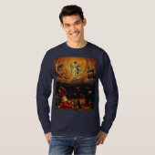 Transfiguratie van Jezus Christus T-shirt (Voorkant volledig)