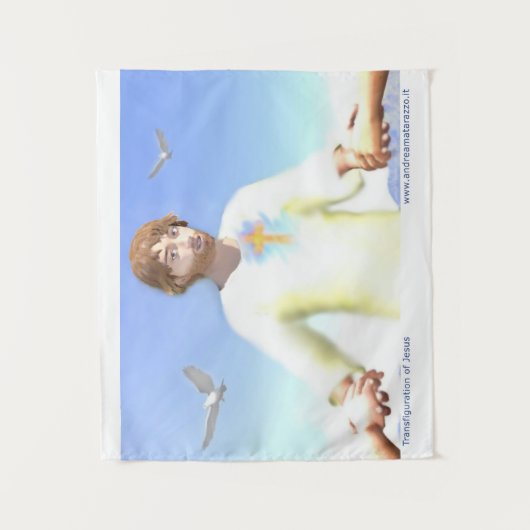 Transfiguratie van Jezus Wandkleed (Voorkant)