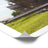 Transfiguratiekerk / Kizhi / Rusland Poster (Hoek)