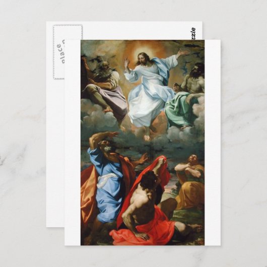 Transfiguration_by_Lodovico_Carracci. Briefkaart (Voorkant / Achterkant)