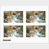 Transfiguration_by_Lodovico_Carracci. Rechthoekige Sticker (Vel)