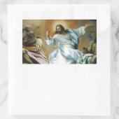 Transfiguration_by_Lodovico_Carracci. Rechthoekige Sticker (Tas)