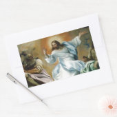 Transfiguration_by_Lodovico_Carracci. Rechthoekige Sticker (Envelop)