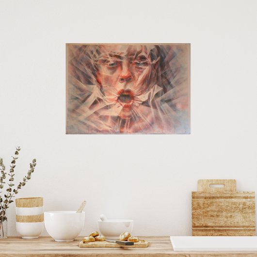 Transfixatie II Poster (Keuken)