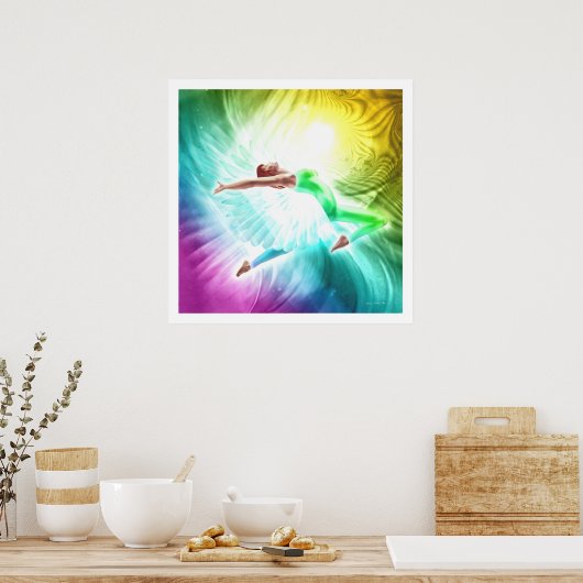 Transforatie: vlucht poster (Keuken)