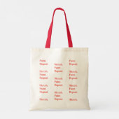 Transform Small Ideas Into Big Meaning Art Tote Bag (Achterkant)