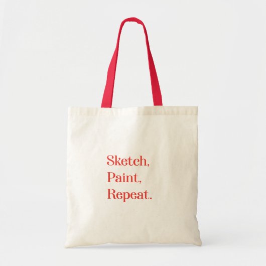 Transform Small Ideas Into Big Meaning Art Tote Bag (Voorkant)