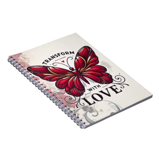 Transform with Love Journal – Self-Discovery Noteb Notitieboek (Rechterzijde)