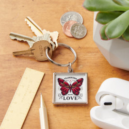 Transform with Love Keychain – Symbol of Change