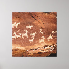 Transform Your Walls Into a Sacred Story Southwest Canvas Afdruk