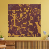 Transform Your Walls Into a Sacred Story Southwest Canvas Afdruk (Insitu (Woonkamer))