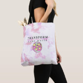 Transform your world Motivaional Tote Bag (Dichtbij)