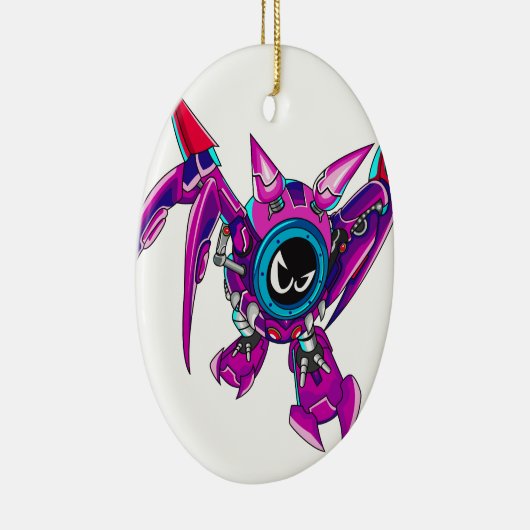 Transformable Battler Zauhawk Keramisch Ornament (Rechts)
