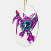 Transformable Battler Zauhawk Keramisch Ornament (Links)