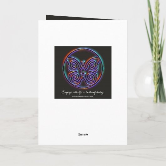 TRANSFORMATIE 001 - NEVEL - ART KAART (Achterkant)