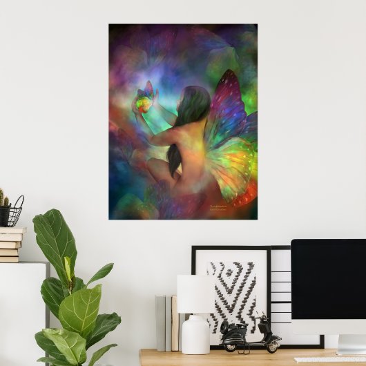 Transformatie Art Poster/Afdruk Poster (Thuiskantoor)