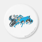 Transformatie Batman/Bruce Magneet (Voorkant)