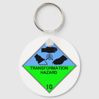 Transformatie Gevaar Sleutelhanger