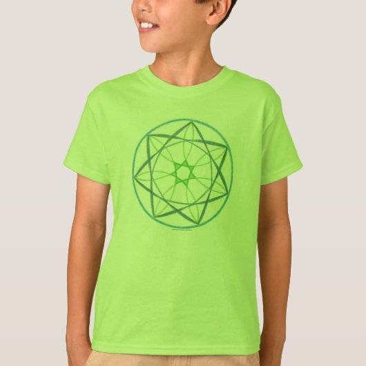 Transformatie Mandala #2 T-shirt (Voorkant)