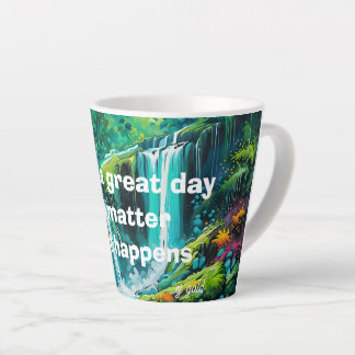 Transformatie Mantra waterval koffiekopje Latte Mok