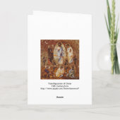 Transformatie op Mt Sinai Feestdagen Kaart (Achterkant)