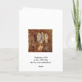 Transformatie op Mt Sinai Feestdagen Kaart (Achterkant)