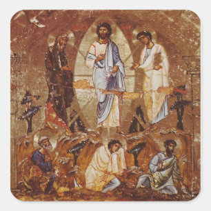 Transformatie op Mt Sinai Vierkante Sticker