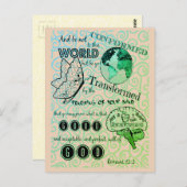 Transformatie Romans 12:2 Briefkaart (Voorkant / Achterkant)