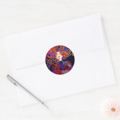 Transformatie  ronde sticker (Envelop)