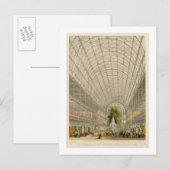 Transformatie van het Kristalpaleis, café per dag  Briefkaart (Voorkant / Achterkant)