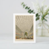 Transformatie van het Kristalpaleis, café per dag  Briefkaart (Staand voorkant)