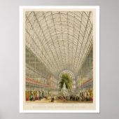 Transformatie van het Kristalpaleis, café per dag  Poster (Voorkant)